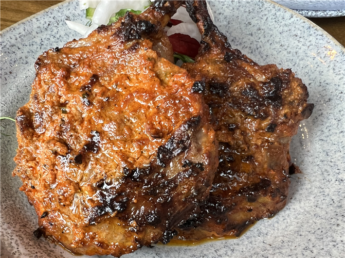tandoori lamb chop